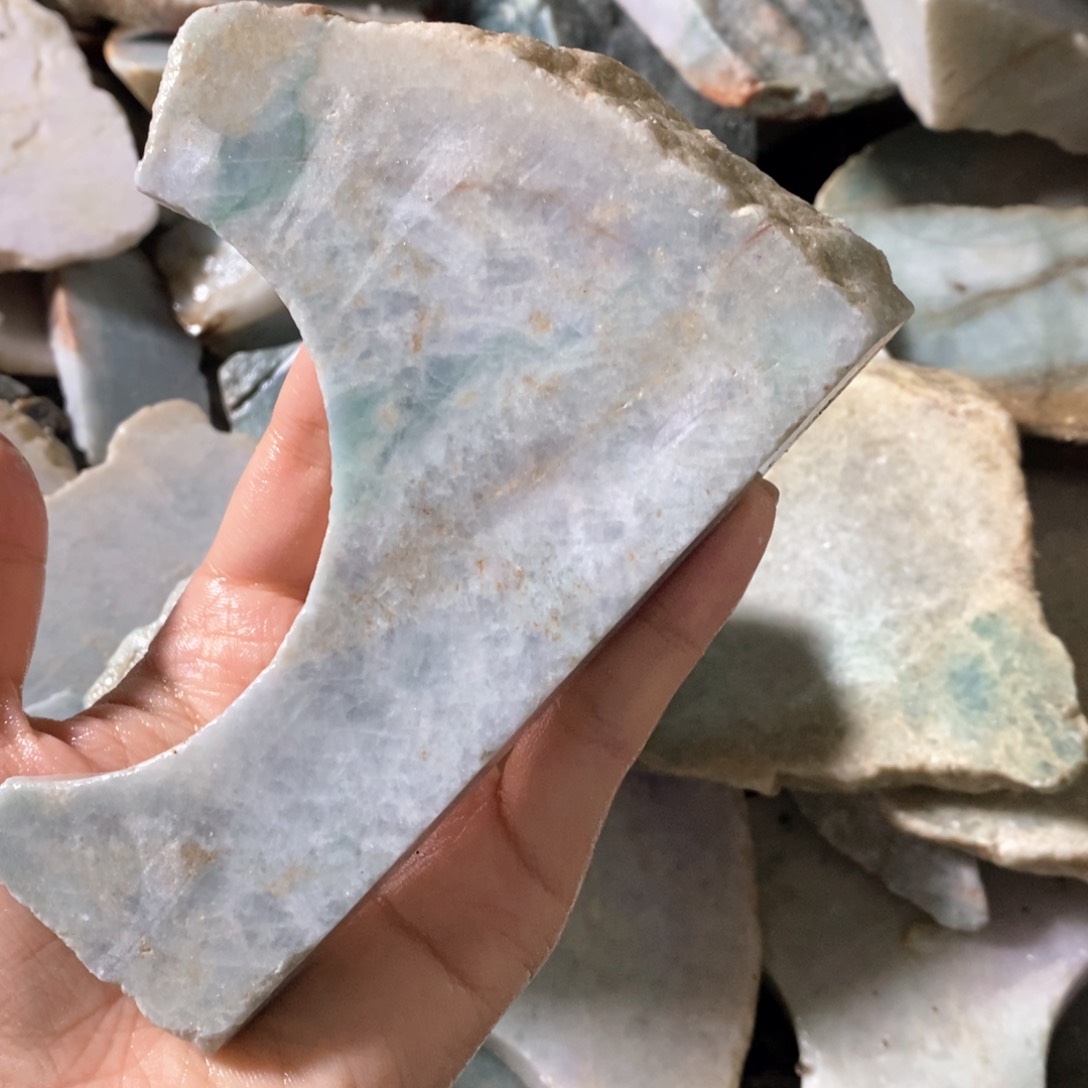 颈饰未镶嵌翡翠天然翡翠