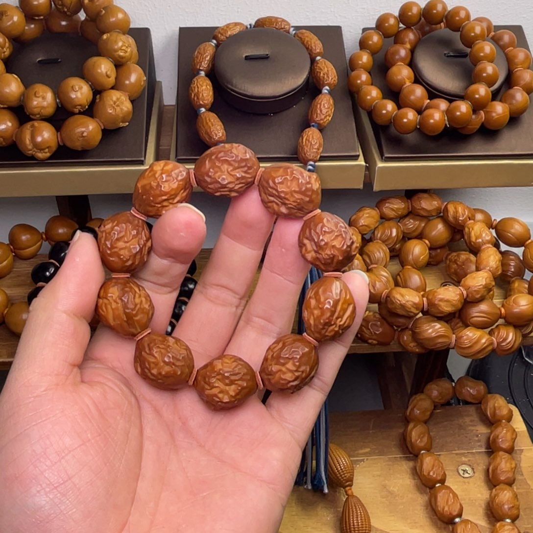 ～***～橄榄核手串/手链1.9大枣
