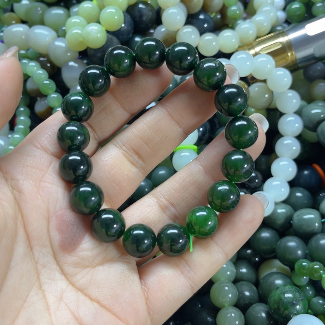 和田玉手链未镶嵌