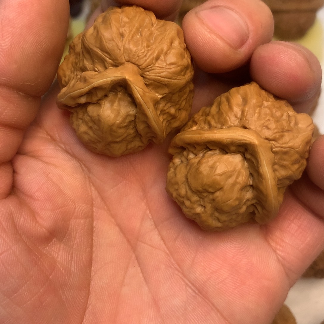 文玩核桃把件精品蛤蟆头龟背文玩核桃