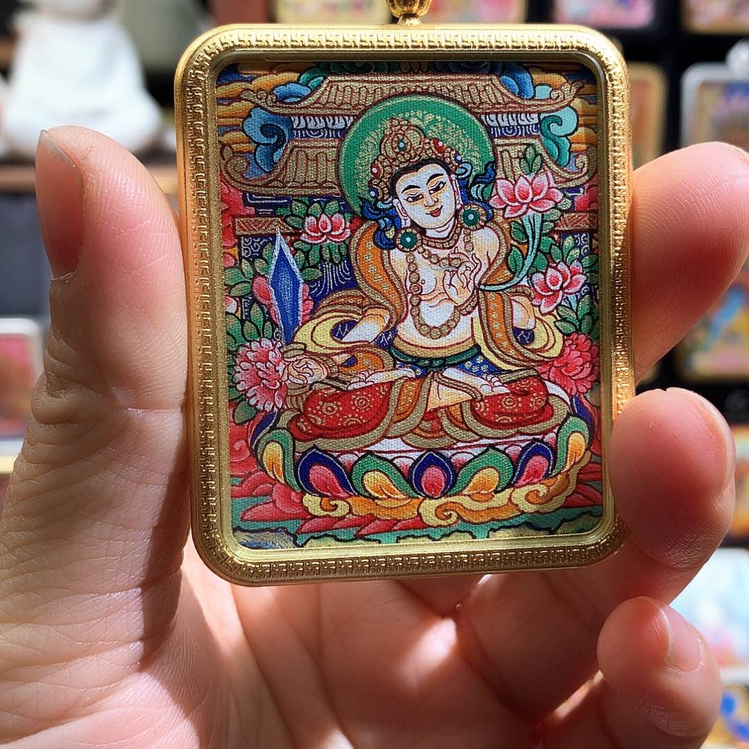 吊坠海****儿般若唐卡非遗传承