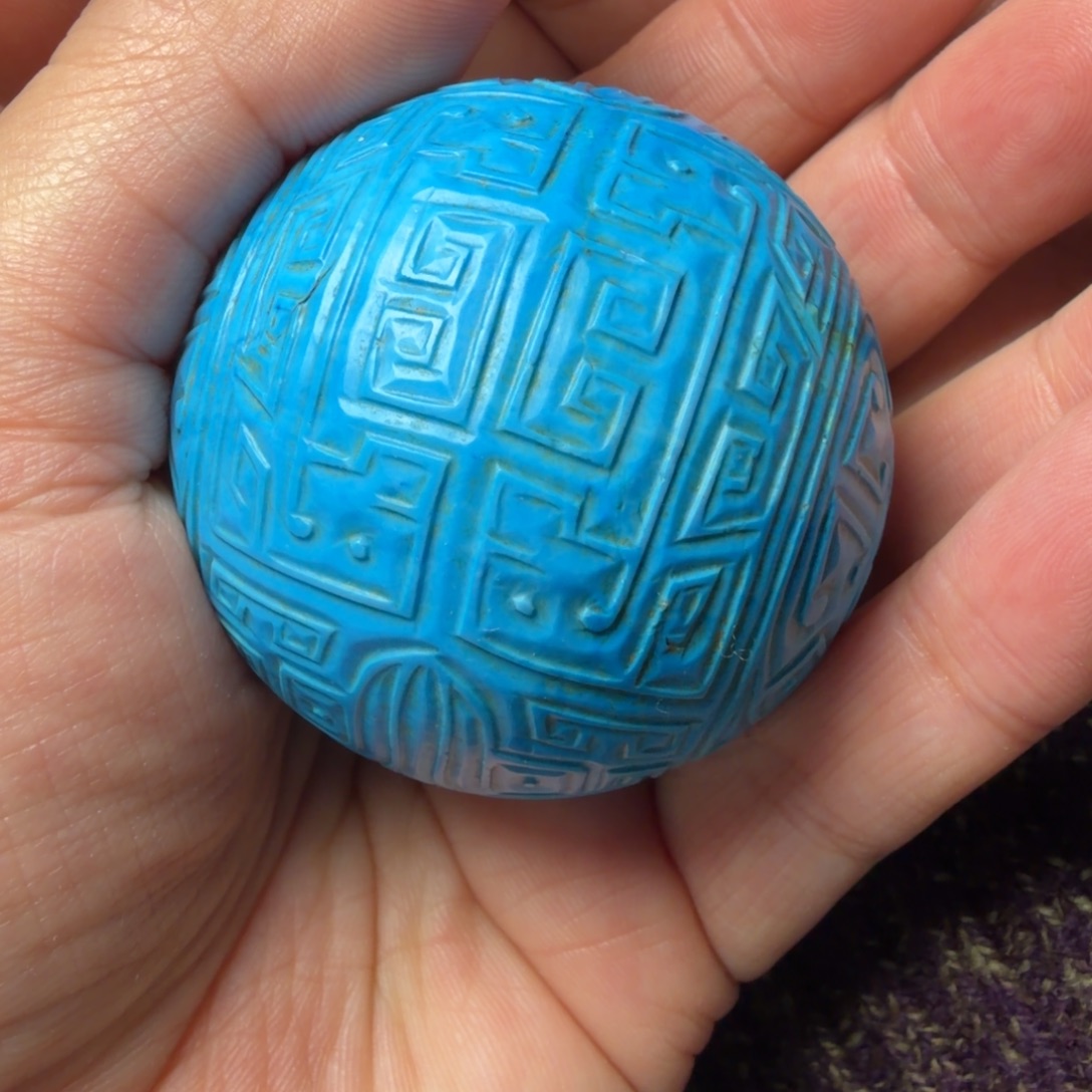 绿松石未镶嵌挂件