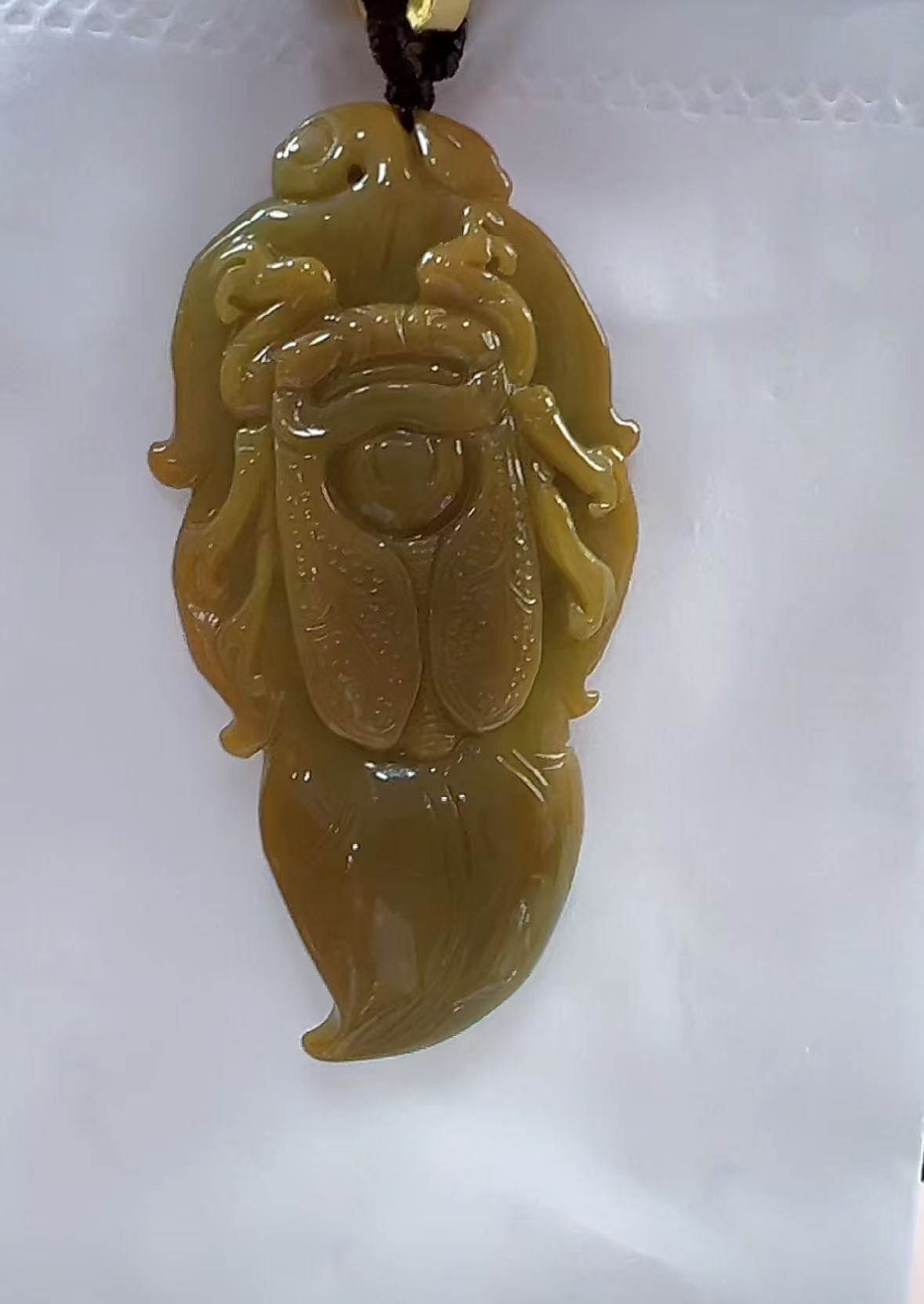 天然翡翠A货孤品吊坠123