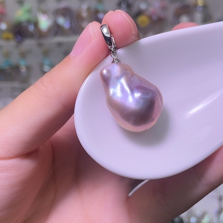 颈饰合金淡水珍珠01