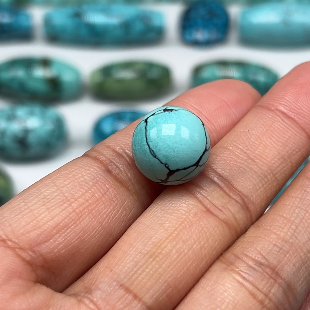 绿松石珠宝奇石未镶嵌哈**嘻