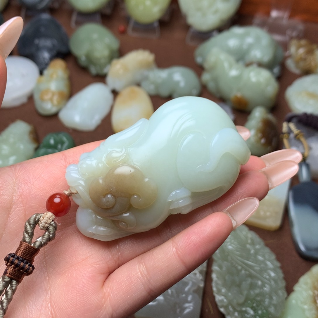 和田玉挂件未镶嵌乐**冷