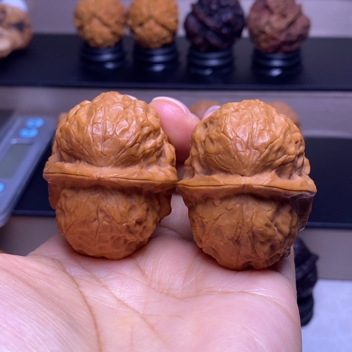 文玩核桃把件玄武大帝70