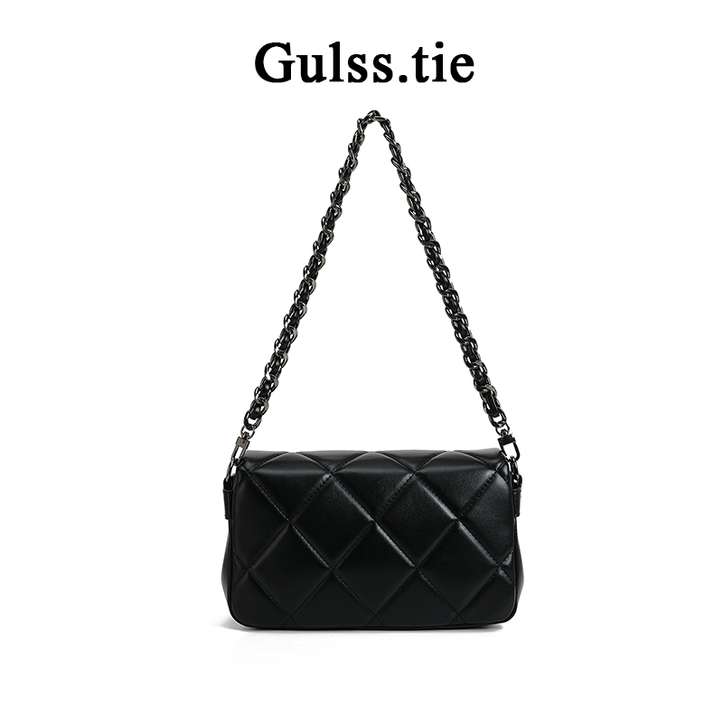 新款百搭手提单肩斜挎女包 DFN952-黑色