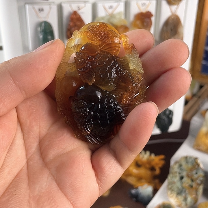 蛇纹石玉未镶嵌颈饰一***~