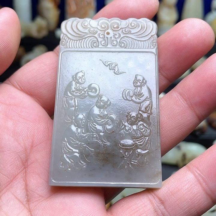 和田玉挂件未镶嵌