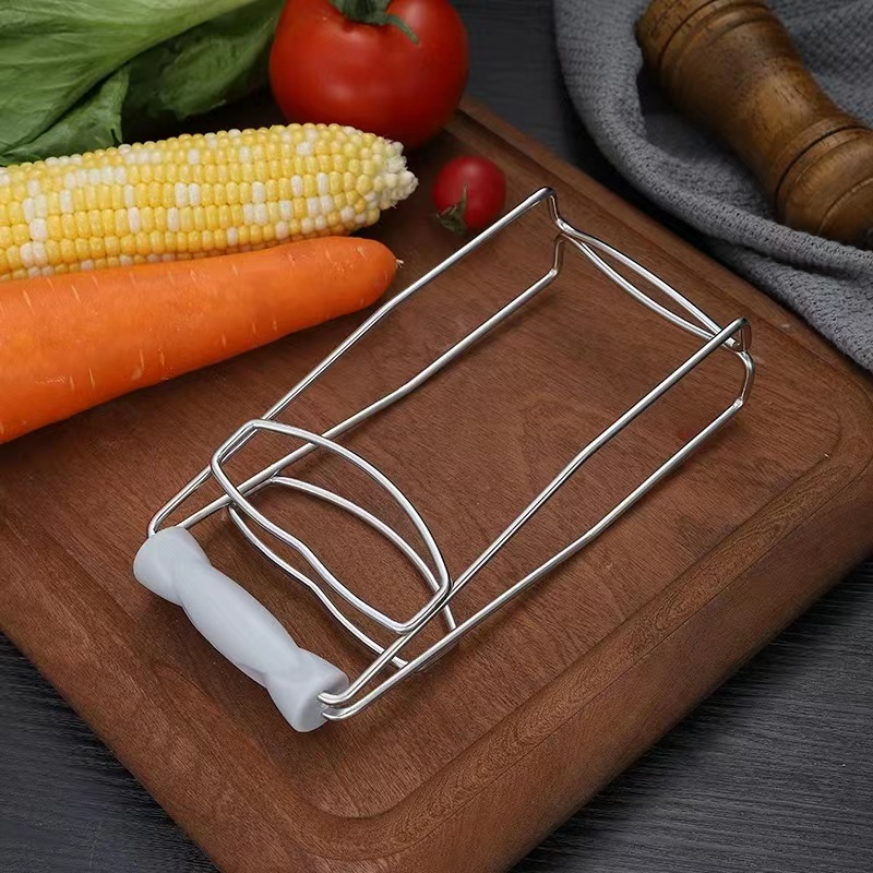 新款厨房蒸鱼夹子取盘器防烫夹(颜色不挑)(一组2个)Z0180