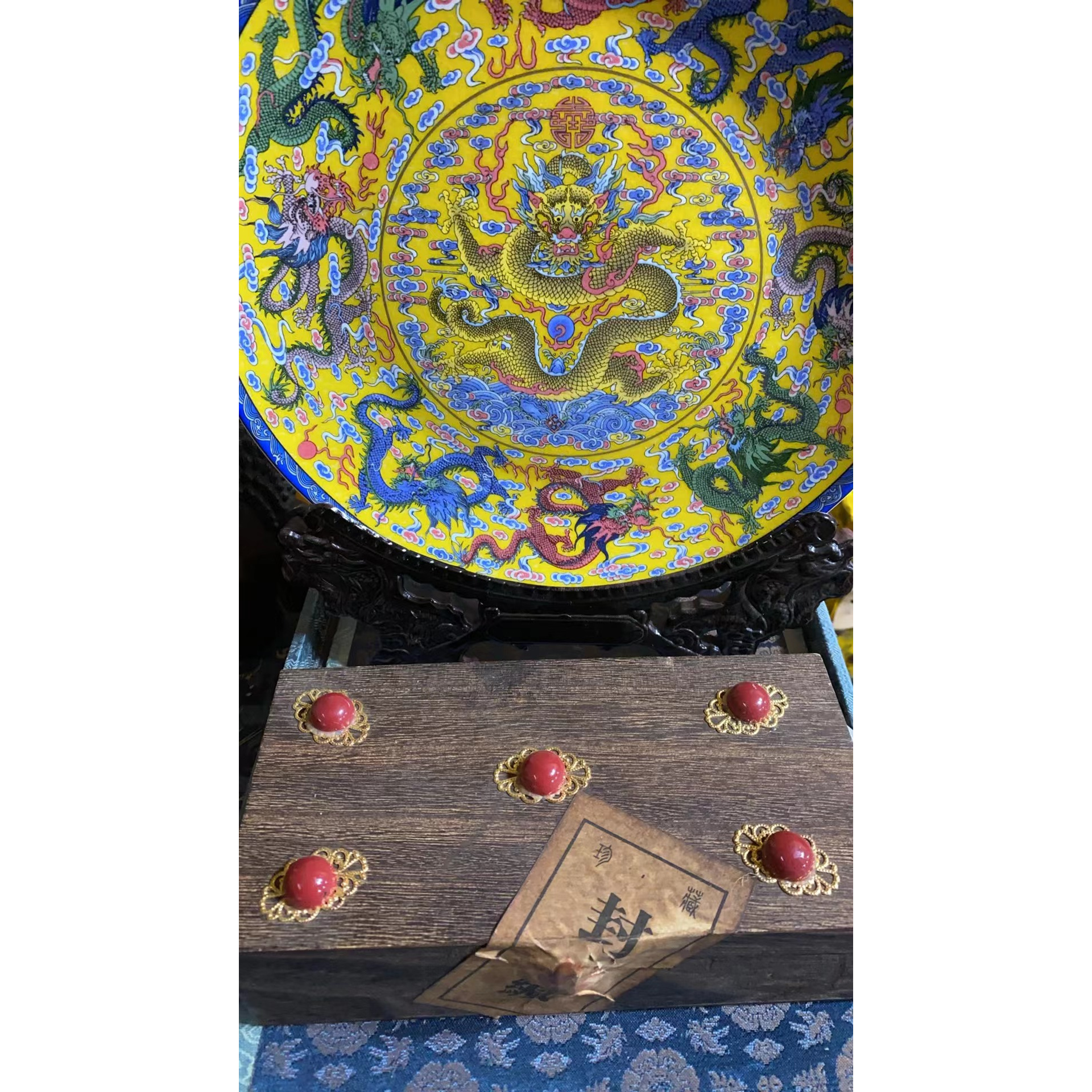 瓷盘木盒摆件多样性链接