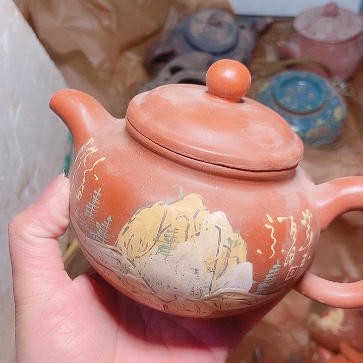 紫砂茶杯宜兴紫砂手工制作