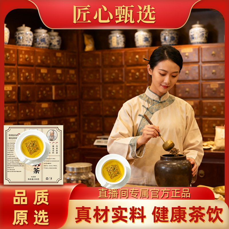 女神都爱喝的茶饮-.