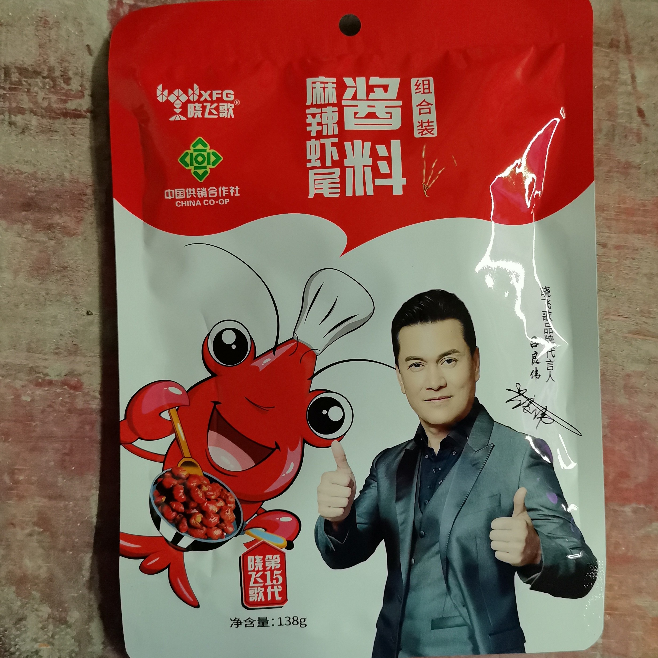 晓飞歌麻辣虾尾酱料138g