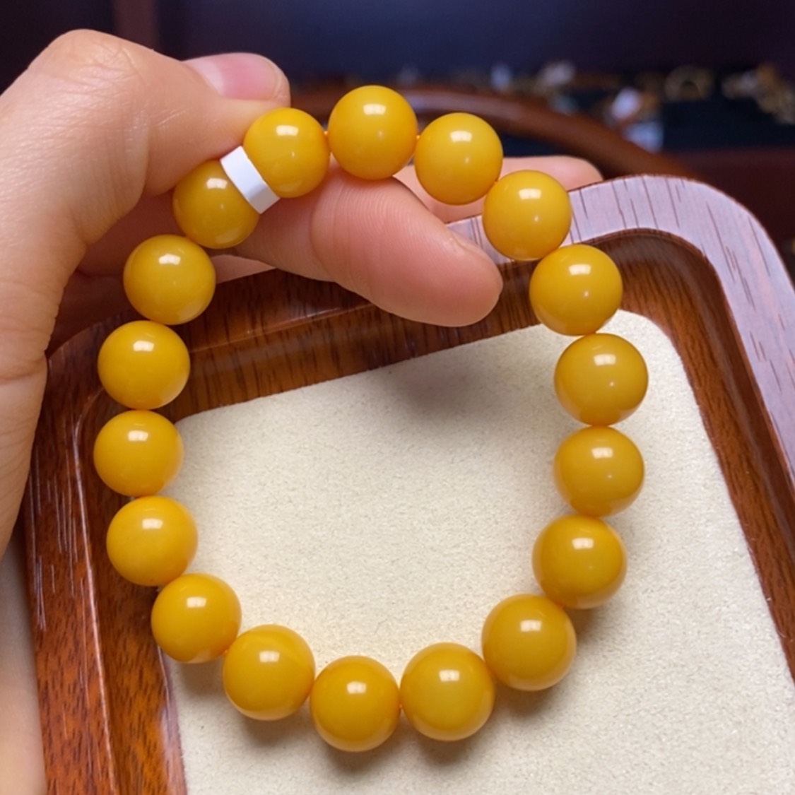 【闪购商品】蜜蜡手链未镶嵌手串