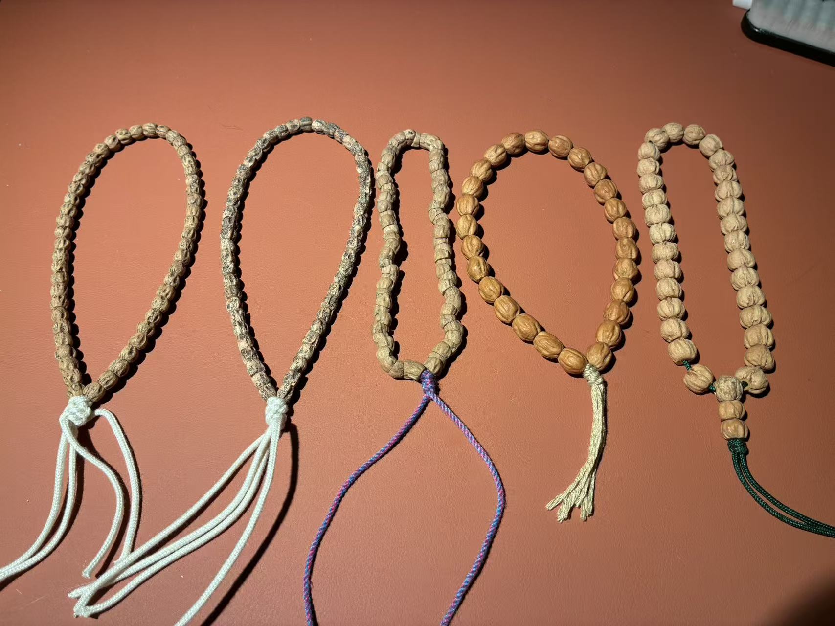 百香籽佛珠直切顺纹深坑鬼脸脏鬼