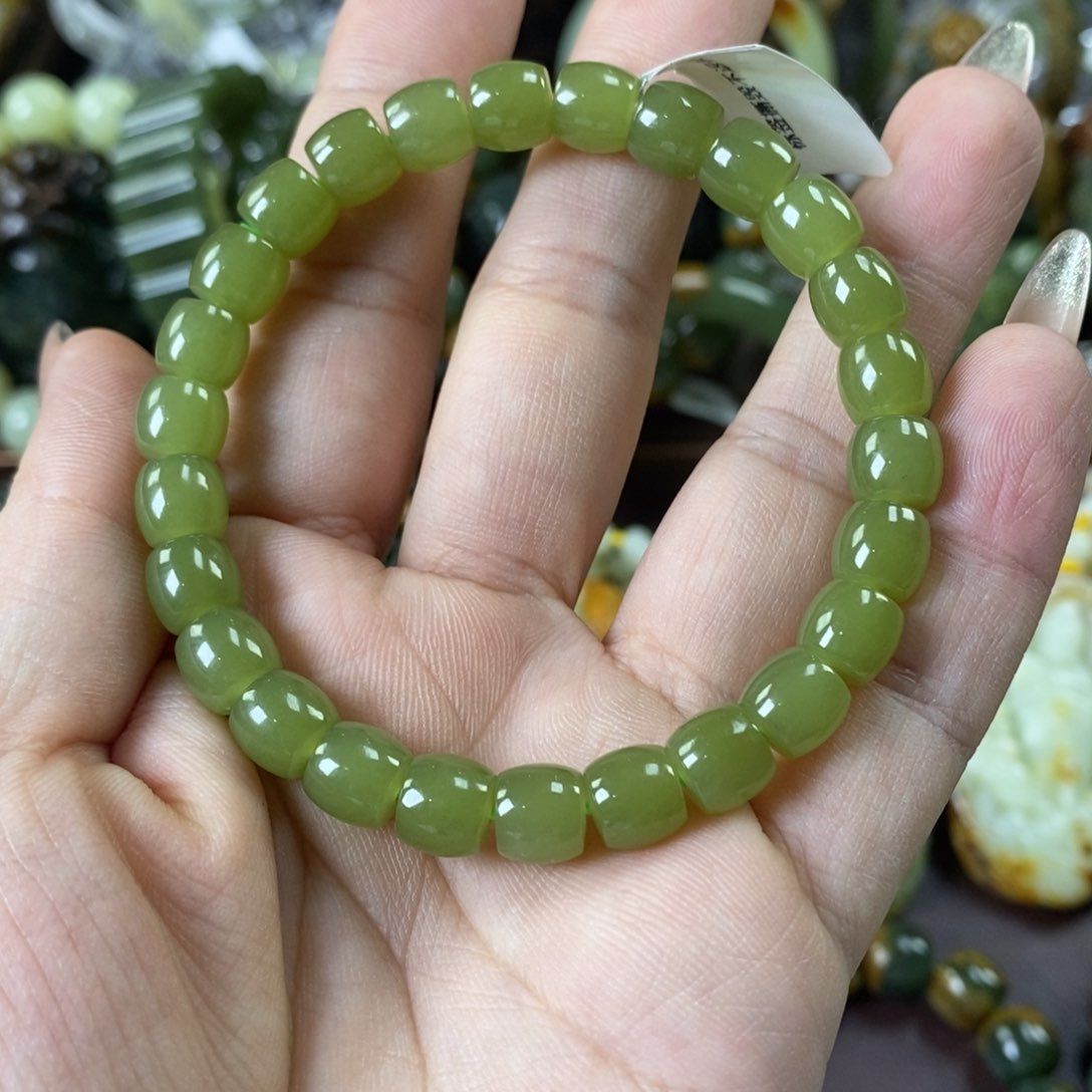 手串未镶嵌透闪石质玉爱*德