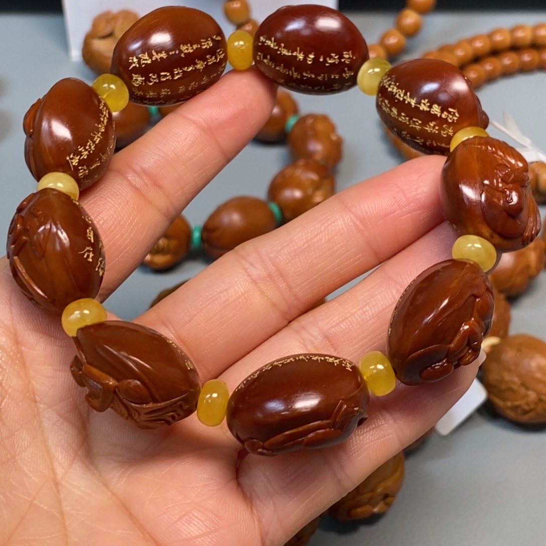 橄榄核手串/手链无相心经