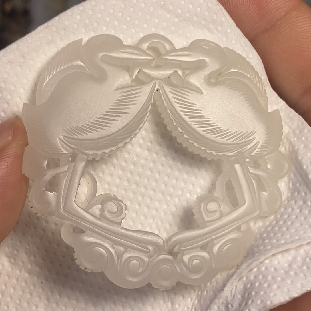 颈饰未镶嵌和田玉周*