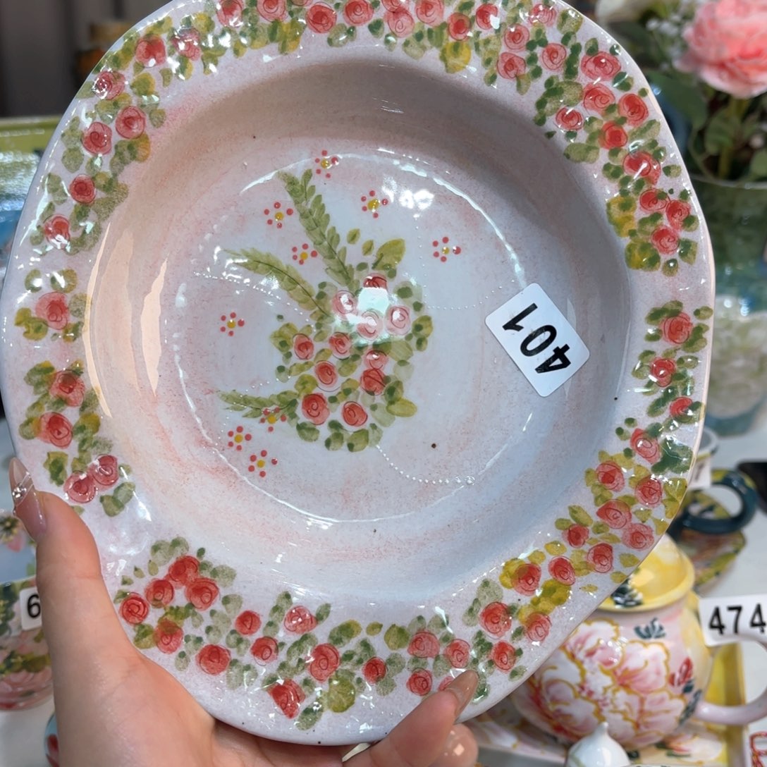 景德镇手绘高温釉下彩陶瓷茶具