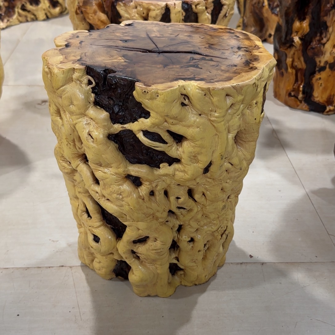 杳***人龙纹鸡心枣木手工艺品 