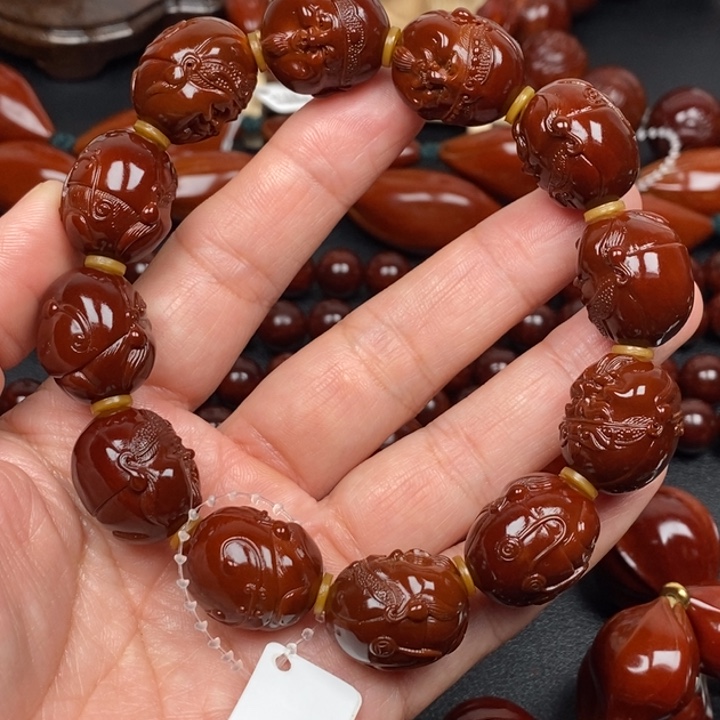 吊坠橄榄核鱼*归8888888