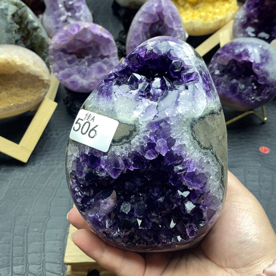 未镶嵌大型摆件（非配饰）紫晶