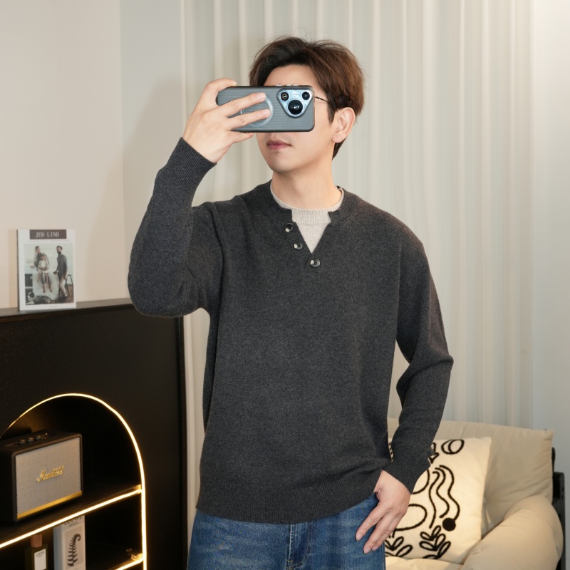  JUEPI【山羊绒+澳洲进口16.2微米极细美丽诺羊毛】假两件厚款400克