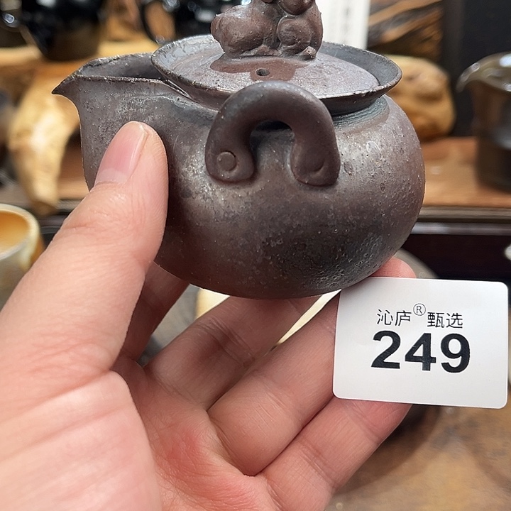 沁庐柴窑古法柴烧全手工茶具