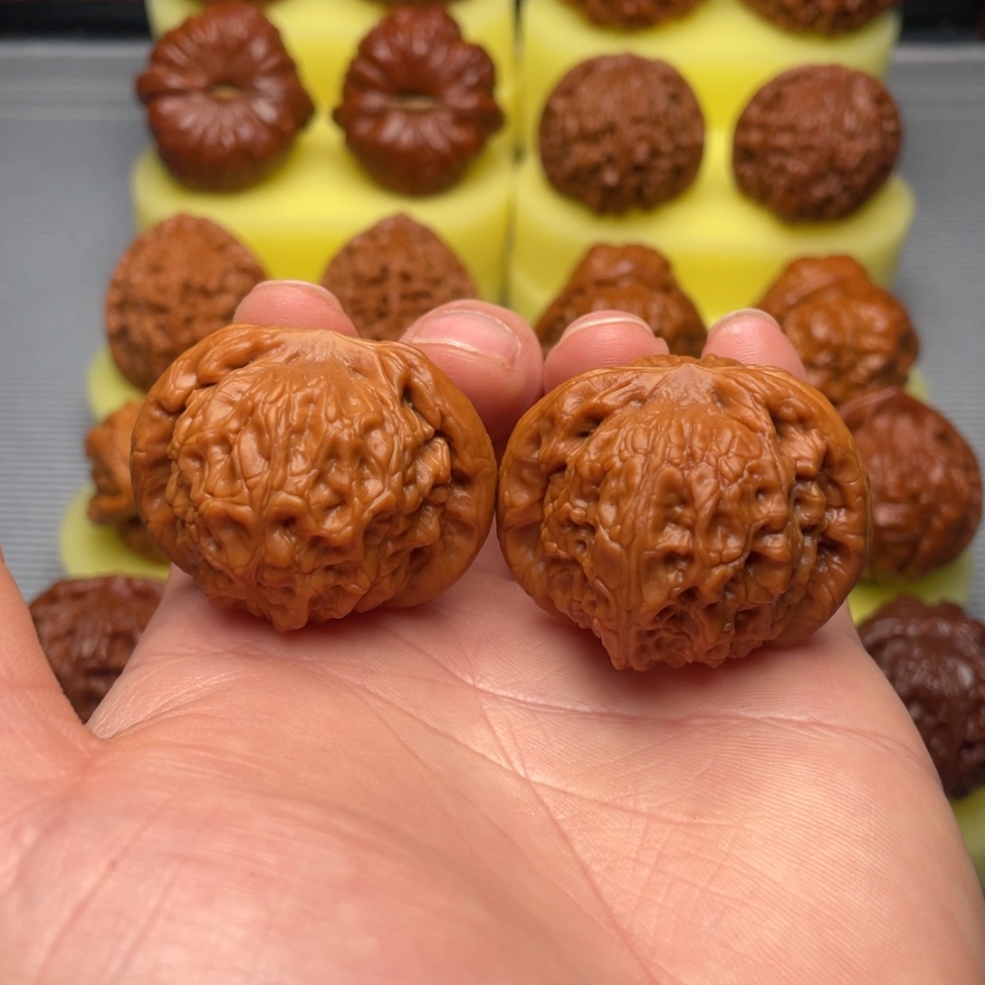 把件文玩核桃高端小众高尔夫全品42