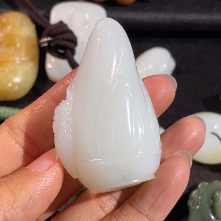 和田玉戒指未镶嵌甜****s