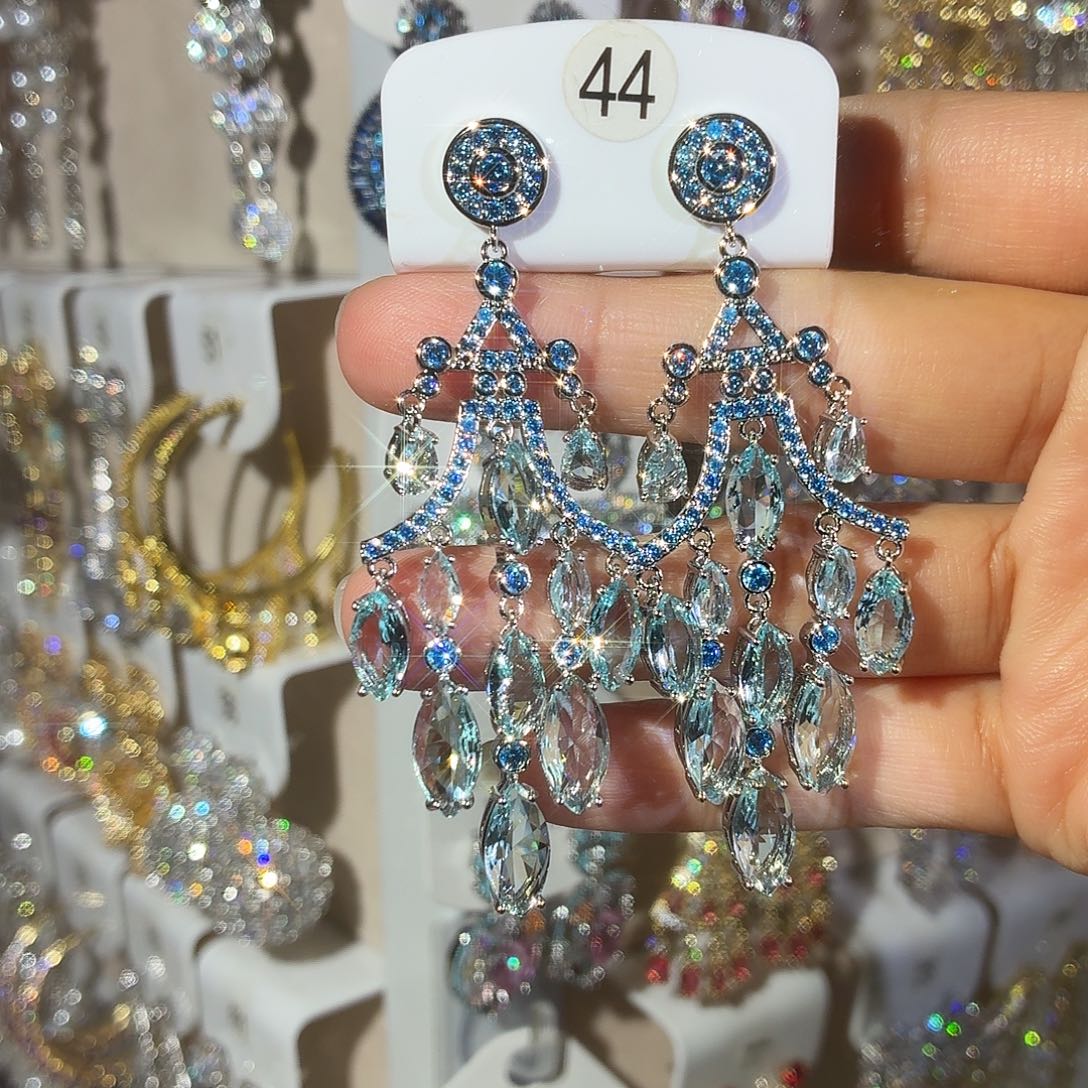 洁***子锆石铜合金925银针