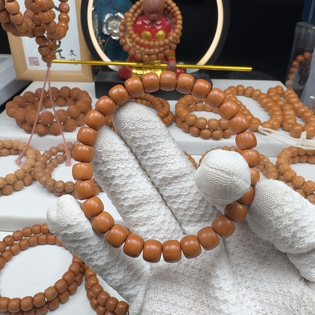 㿝***卄手串猴头核桃猴头道珠8.5