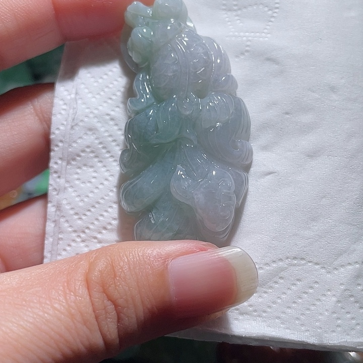 颈饰未镶嵌翡翠天