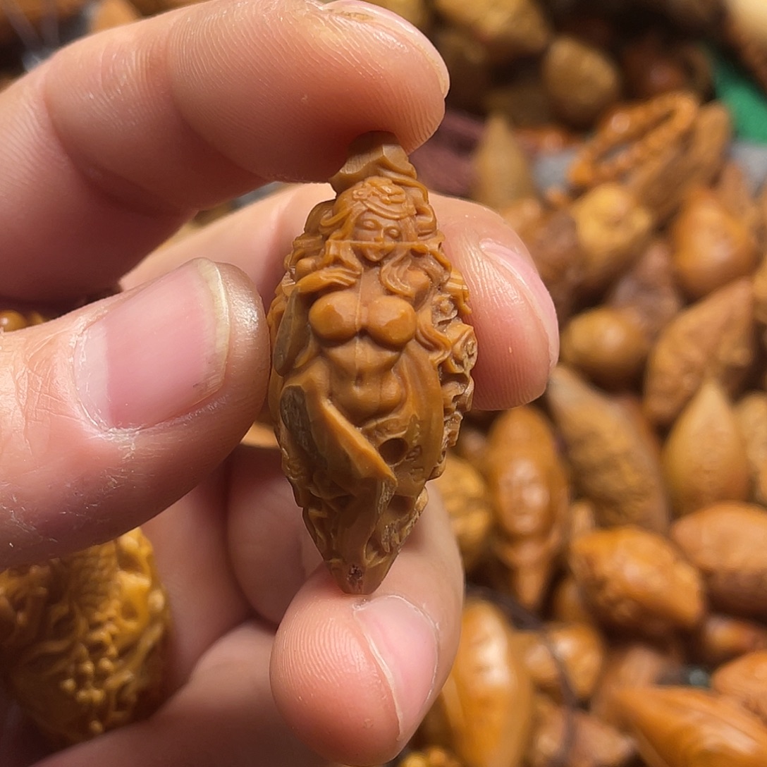 橄榄核手串/手链瑕疵美女728