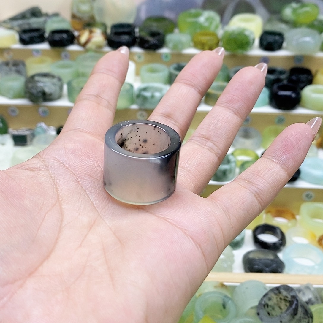 岫玉天然玉石未镶嵌暗*