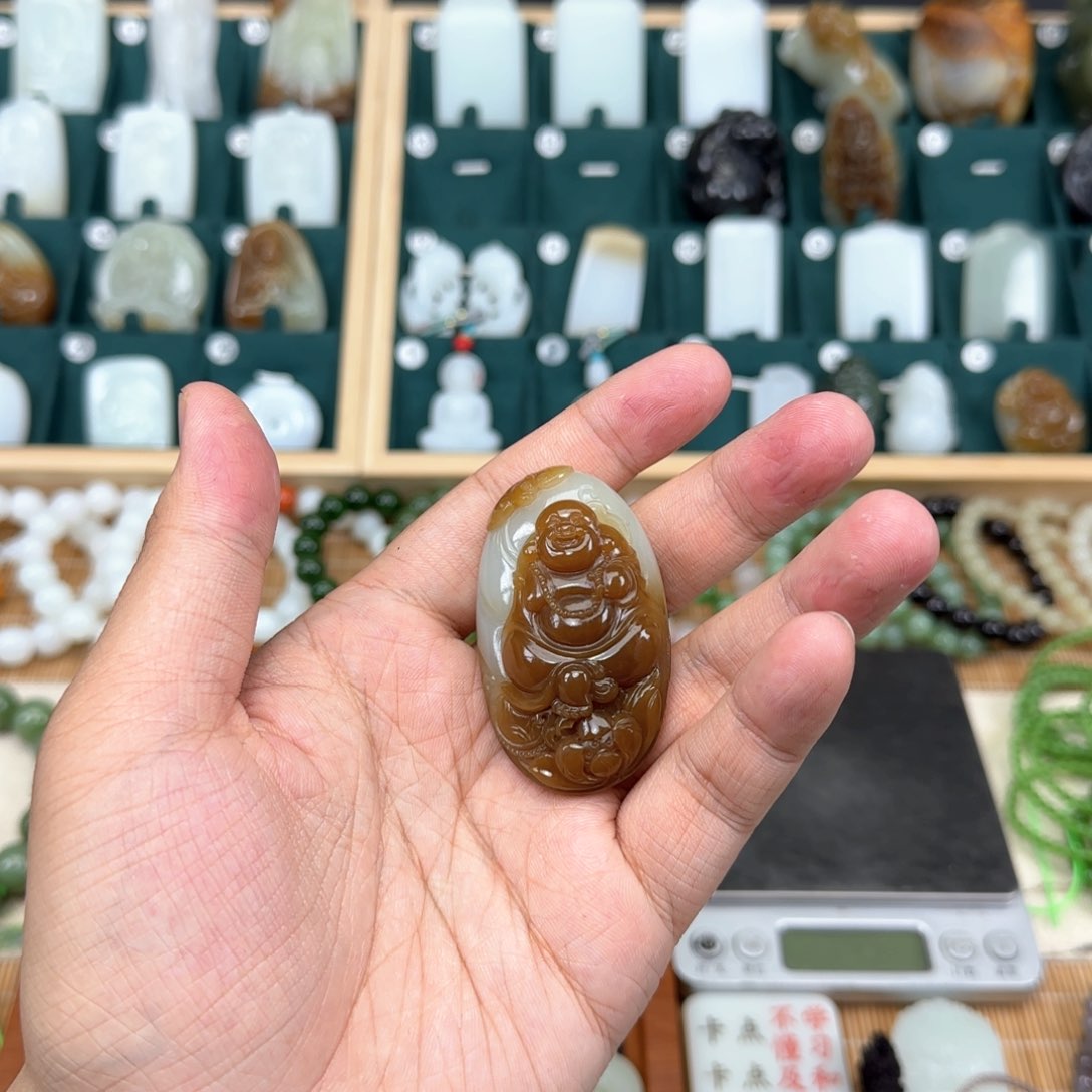 和田玉挂件未镶嵌