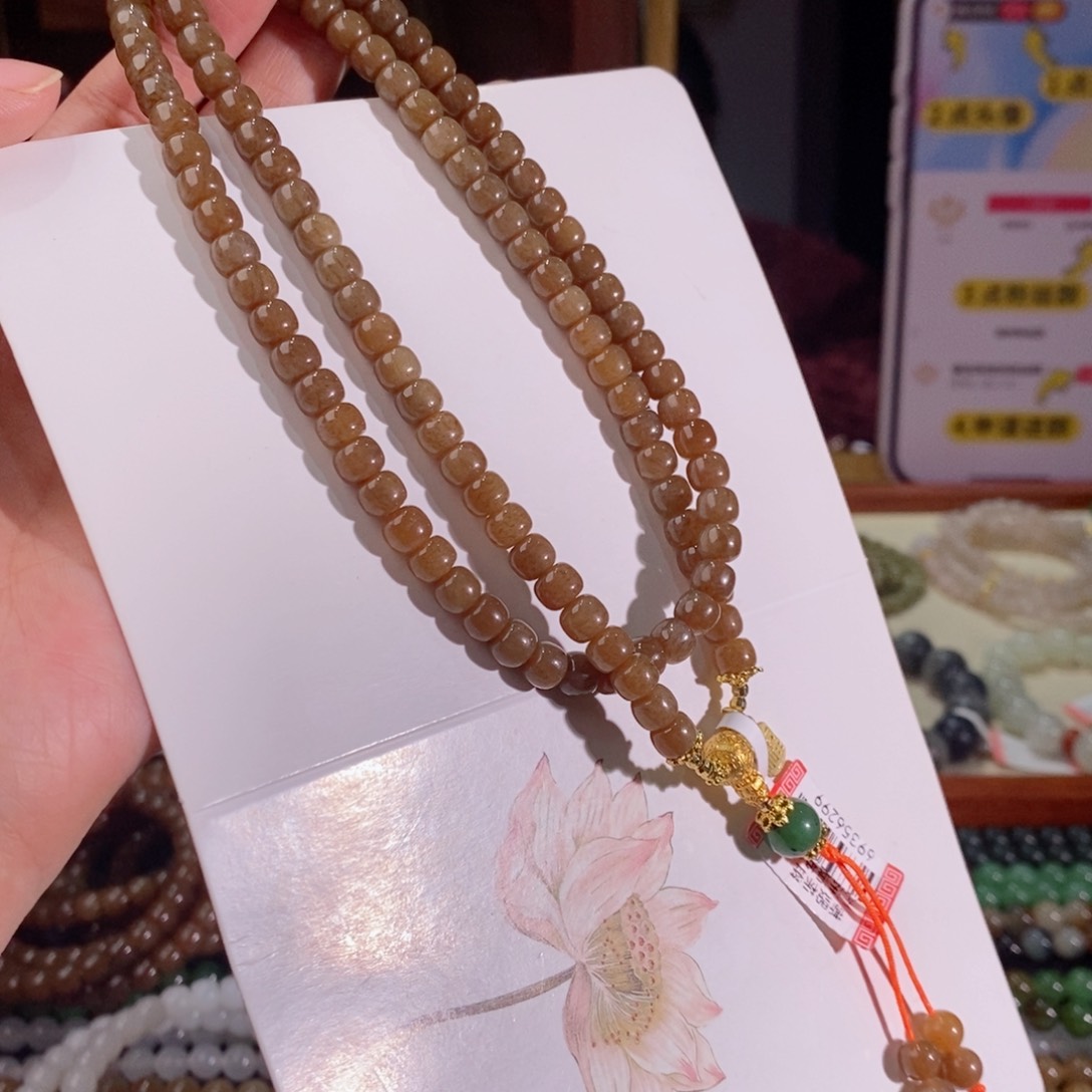 和田玉手串多样性拍一发一未镶嵌