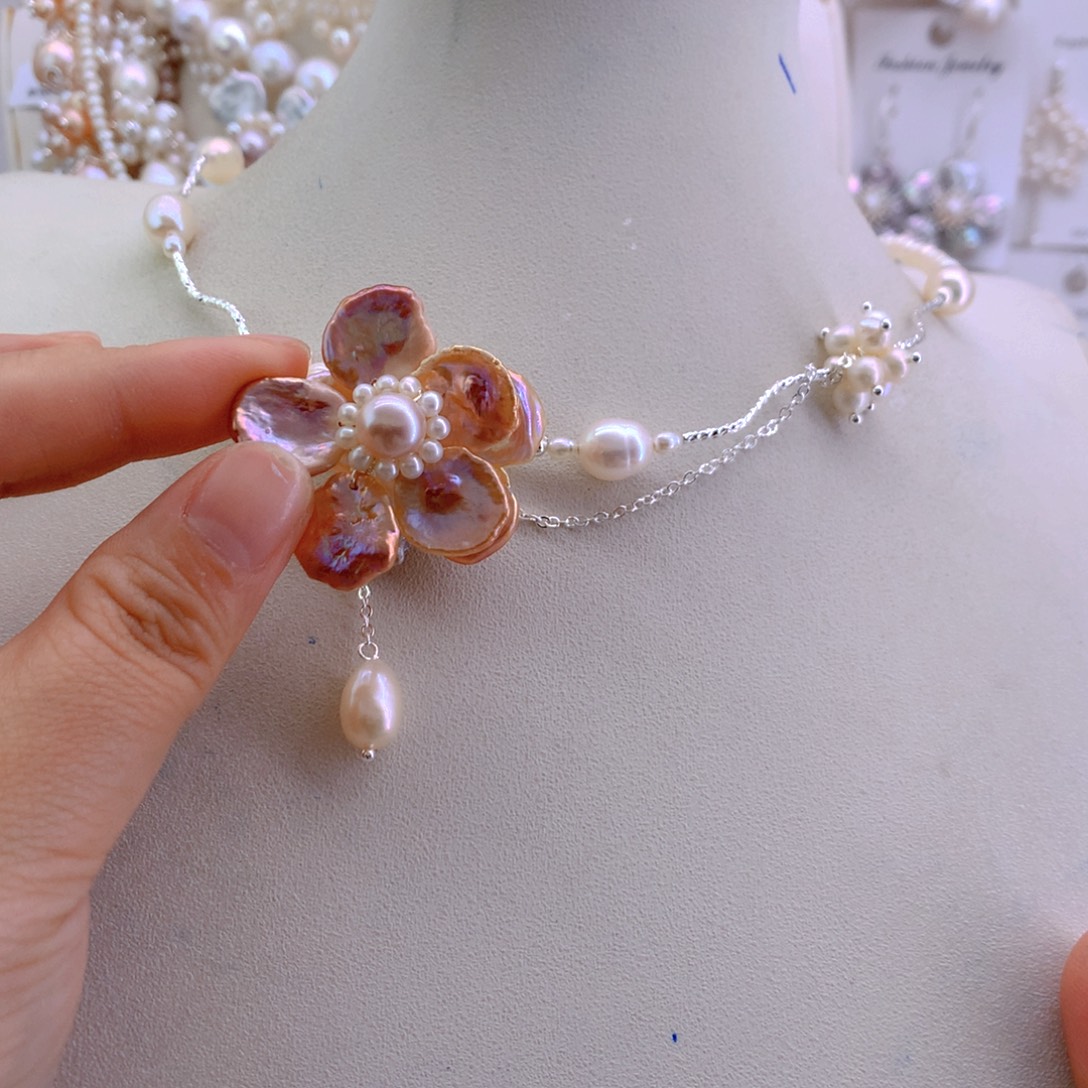 淡水珍珠未镶嵌项链