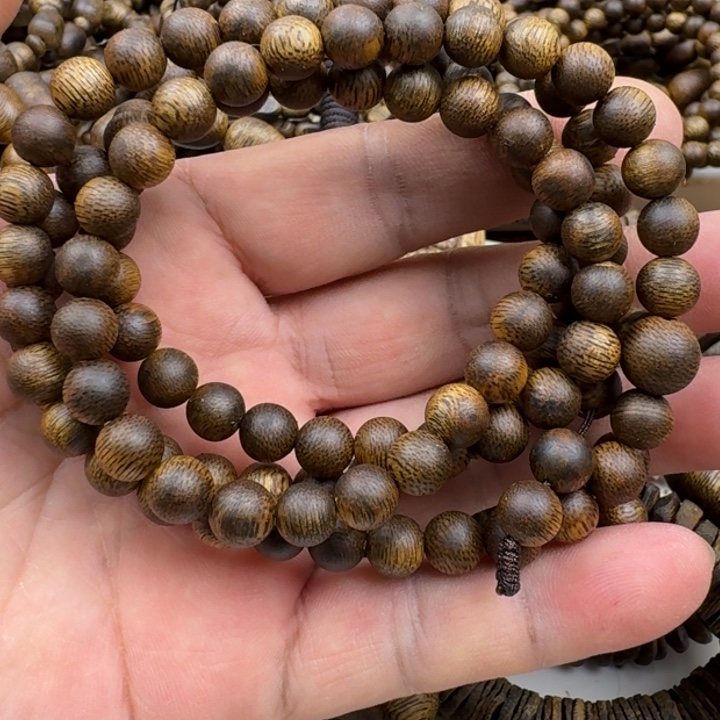 手串沉香张勺子手串16克加