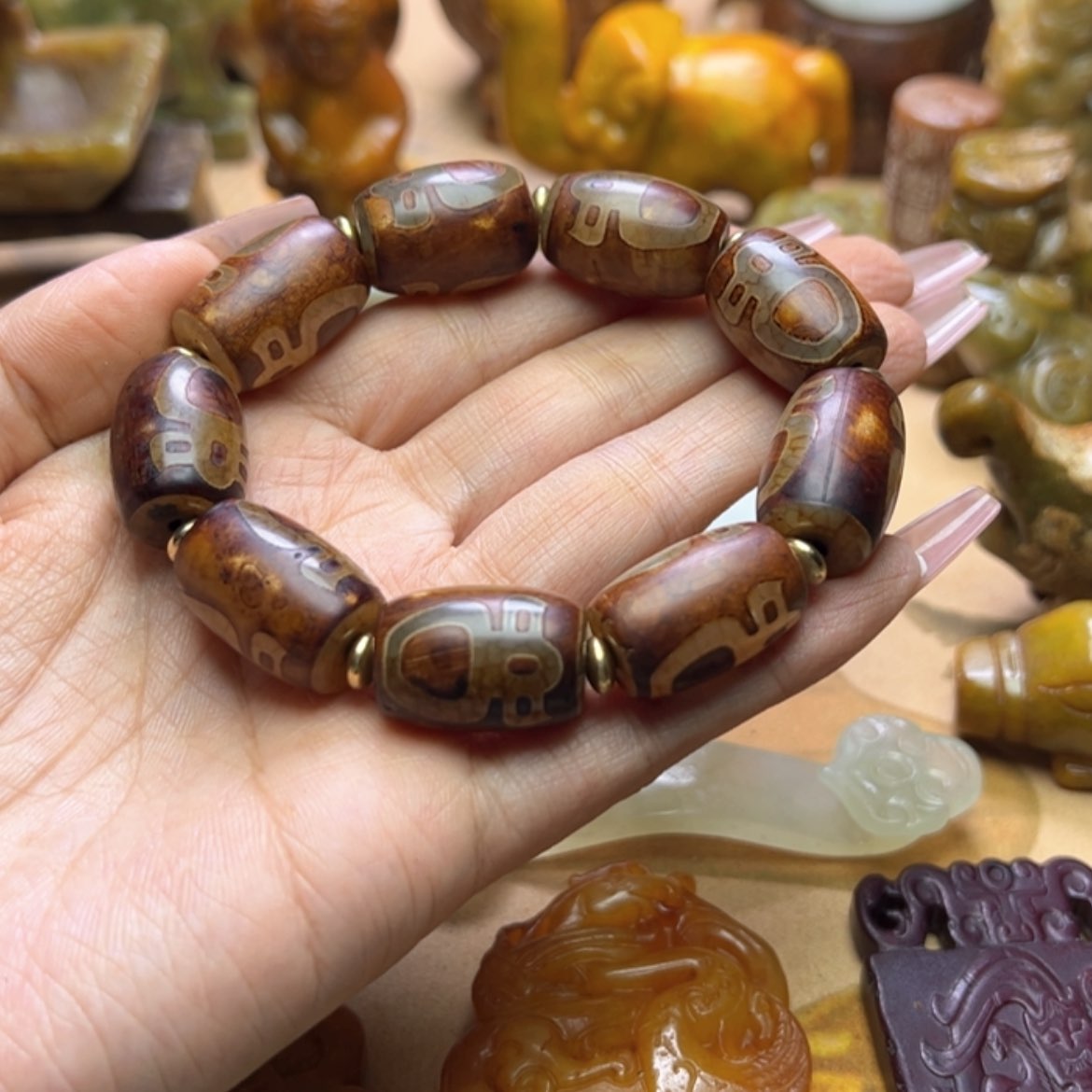 【闪购商品】玛瑙/玉髓颈饰未镶嵌