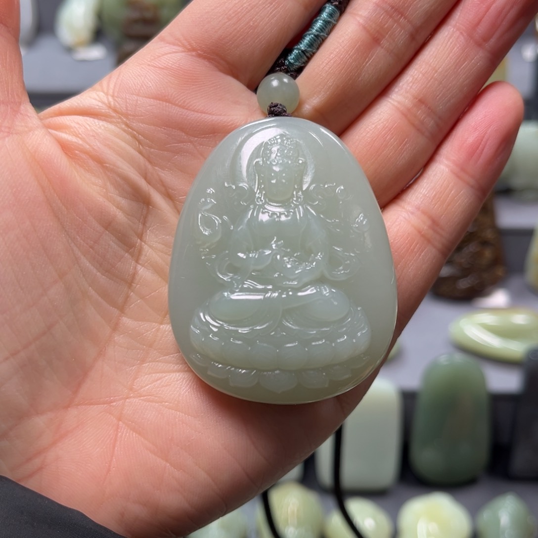 和田玉颈饰未镶嵌幸**生