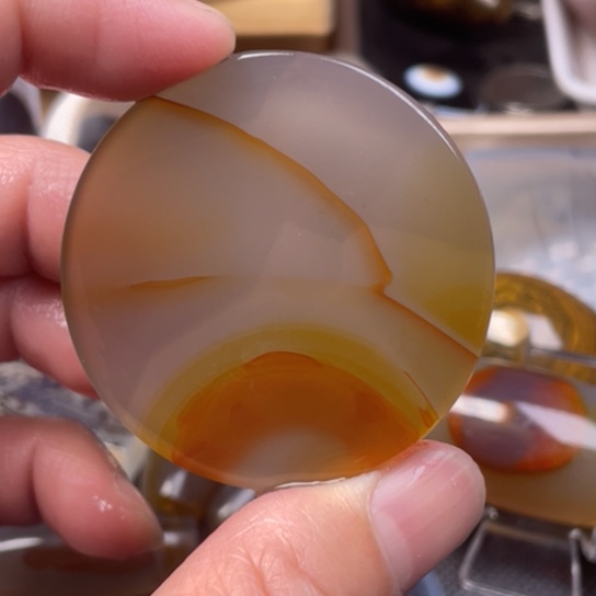 玛瑙/玉髓吊坠(不含链)未镶嵌