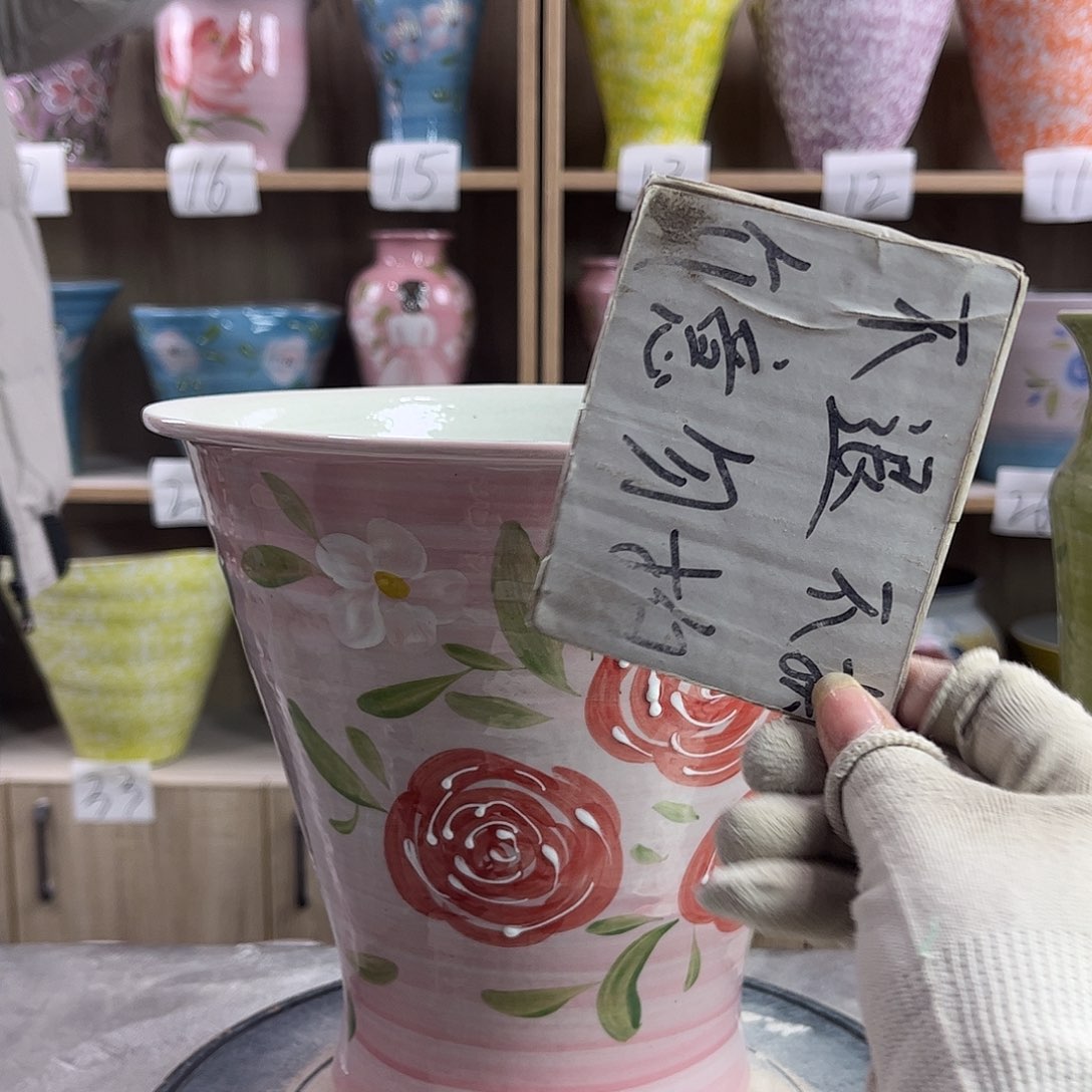 景德镇陶瓷花盆花盆