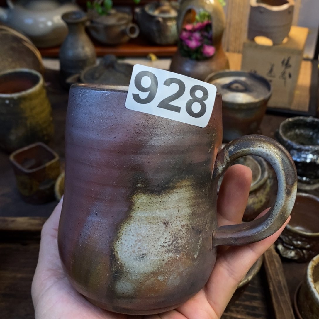 备前烧柴烧茶具大马克全品