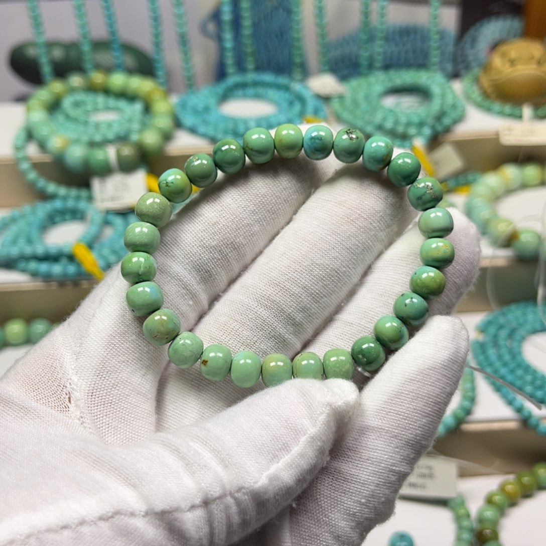 绿松石未镶嵌手链