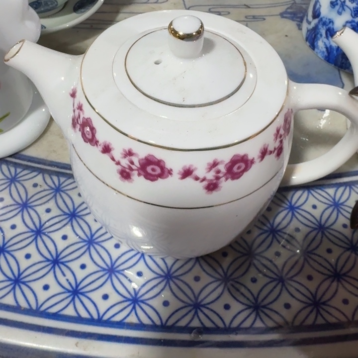 摆件灯笼底款小红花