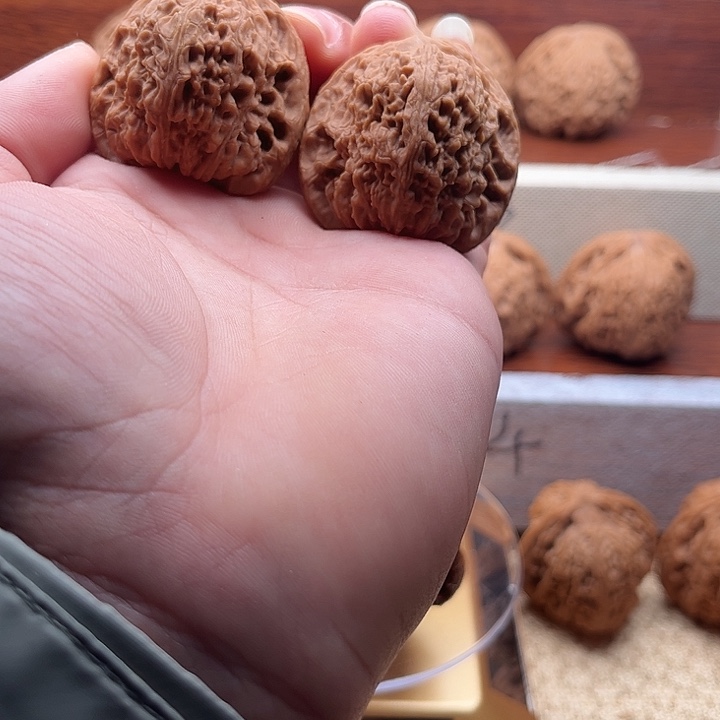 文玩核桃把件39南疆石