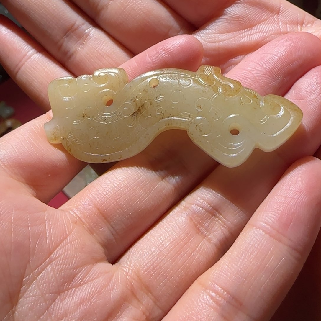 和田玉挂件未镶嵌M*